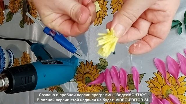 Быстро и просто делаем цветочки для Цветущих веточек. смотреть онлайн