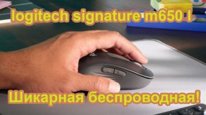 Обзор беспроводной мыши Logitech Signature M650 L: Комфорт и Продвинутые Возможности!