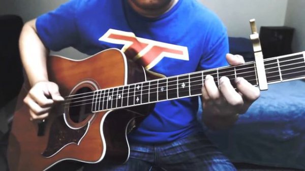 Jingle Bells Fingerstyle Guitar Cover | Anton Betita