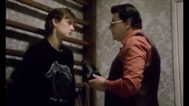 Шантажист (1987). Отрывок. Беседа жлоба с мажором. смотреть онлайн