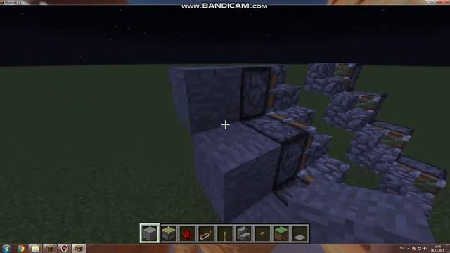 как сделать механические ступеньки в майнкрафте!!! смотреть онлайн