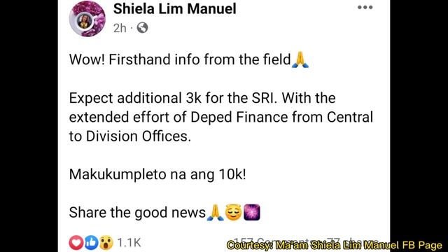 SRI 2021 Latest Update on Additional PhP 3000 for DepEd Employees смотреть онлайн