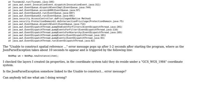 GIS: ArcGIS Runtime SDK for Java - WebMap display issue (spatial reference construction error) смотреть онлайн