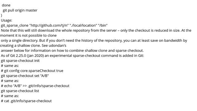 How do I clone a subdirectory only of a Git repository? смотреть онлайн