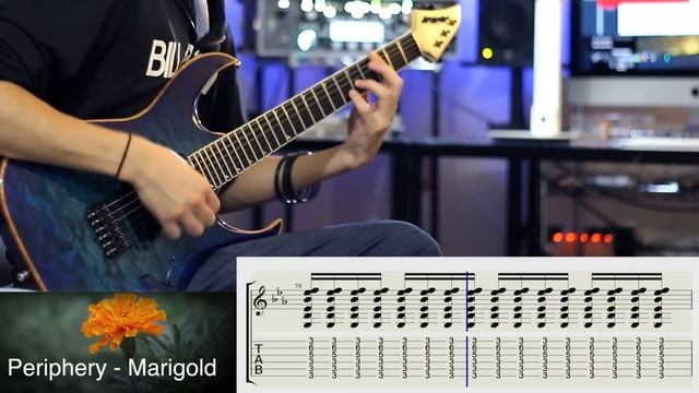 Periphery - Marigold Guitar Cover TAB смотреть онлайн