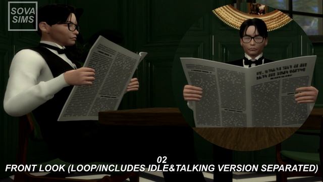 Sims 4 Animations Download - Pack #4 (Newspaper Animations) смотреть онлайн