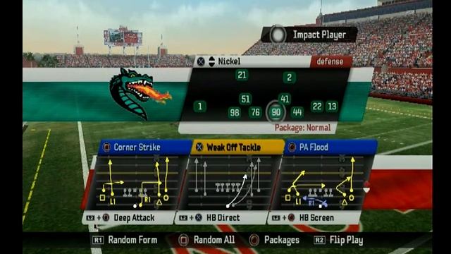 Run and Shoot - Base Plays - NCAA Football 06 смотреть онлайн