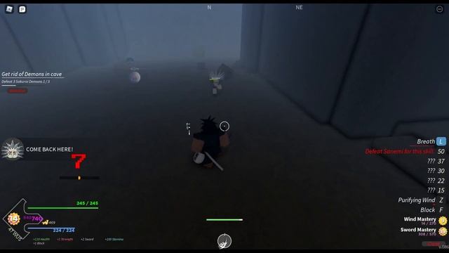 QUICK And EASY Way To Level Up Breathing Mastery In Roblox Demon Slayer | Project Slayer смотреть онлайн