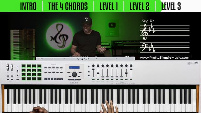 How to Play MODERN Chords & Licks for Beginners | NEW Drop 2 Chords смотреть онлайн