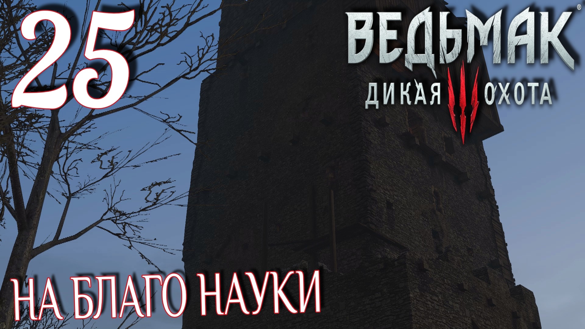 Ведьмак 3: Дикая охота. Прохождение ─ Часть 25: На благо науки смотреть онлайн