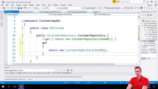 C# Architecture and more with NET Core | S2P44 | Using the new In Memory EF Repository смотреть онлайн
