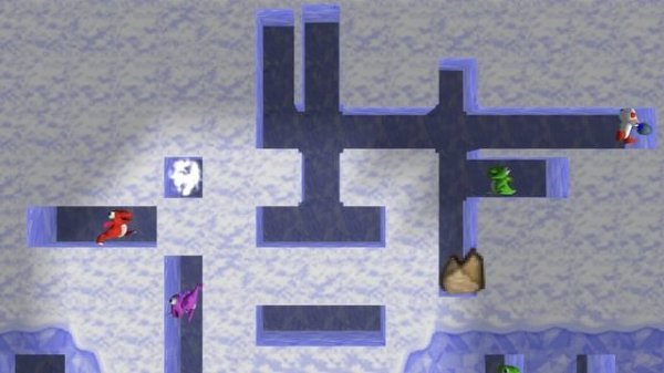 Dig Dug Deeper 2001 PC 60fps