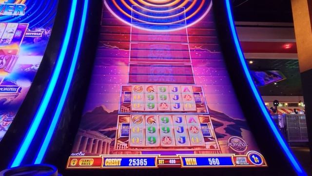 Jackpot Handpay! Amazing Super Game Win! Pompeii Wonder 4 Tower