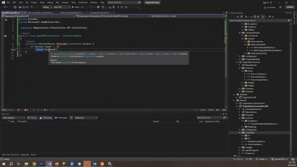 ErrorOr library for error flow control | .NET 7 Web API - Tutorial 12
