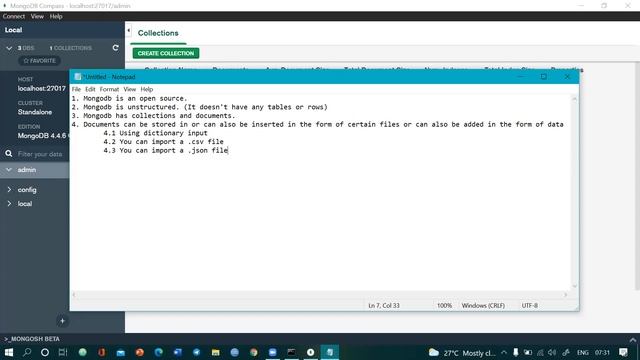 MongoDB Part 2 with Python | DB Basics | Mohan Sivaraman | Tamil смотреть онлайн