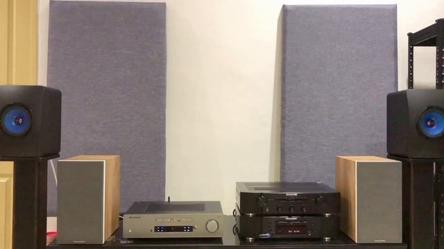 KEF LS50 + Cambridge audio CXA-81 vocal sound demo смотреть онлайн