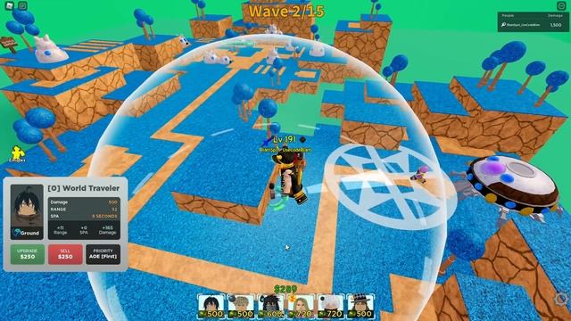 New 5 Star World Traveler from Battle Pass does HOW MUCH DAMAGE?! | All Star Tower Defense Showcase смотреть онлайн