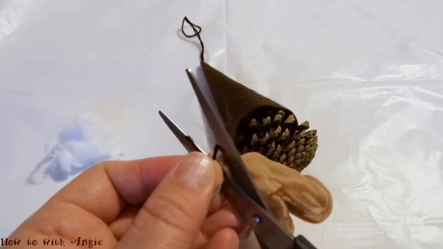 Tomtenisse Christmas gnome pine cone craft idea смотреть онлайн