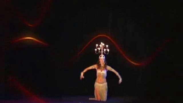 Лана - танец с канделябром (шамадан) смотреть онлайн