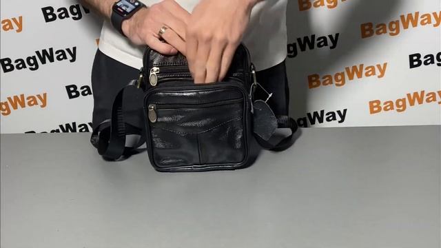 Сумка через плече Gorangd шкіра, одне відділення, три фронтальні кишені, задня кишеня, 904. смотреть онлайн
