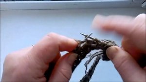 Шапка спицами из секционной пряжи / МК и экспресс МК + демонстрация на себе