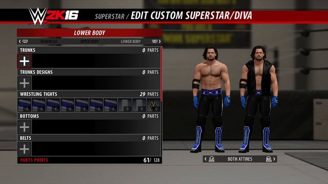 WWE 2K16 AJ Styles (CAW) tutorial смотреть онлайн