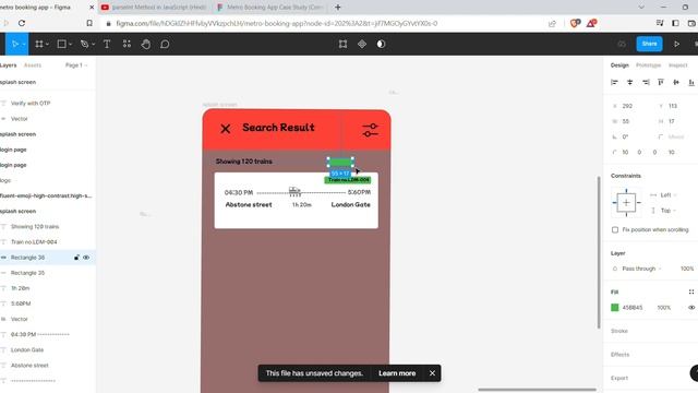 Search Result Screen (Metro App) #4 #figma #uidesign #viralvideo #mobileapps #tips #metro #metroap смотреть онлайн