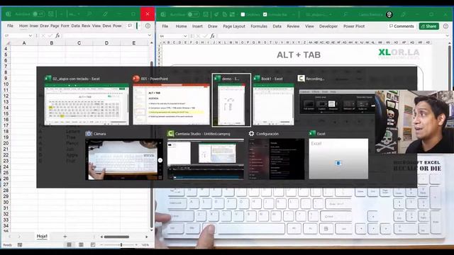 001 Excel Keyboard Shortcuts: ALT + TAB смотреть онлайн