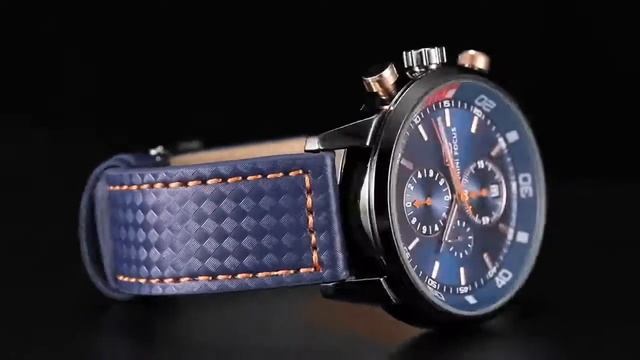 Мужские спортивные часы mini focus модные кожаные наручные черного синего кофейного цвета для мужчи смотреть онлайн