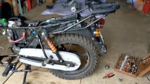 Как собрать мотоцикл.  Сборка Bajaj BoxerX150