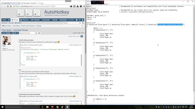 How to Quick Cast in Titan Quest V1 смотреть онлайн
