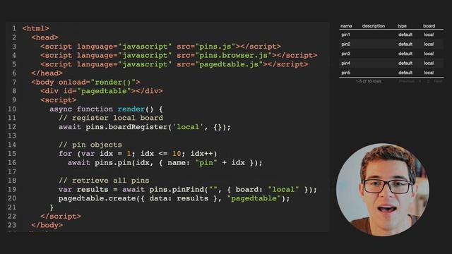 Javier Luraschi | Using pins with Python and JavaScript | RStudio смотреть онлайн