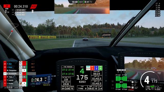 Racing at (almost) the highest level in Assetto Corsa Competizione смотреть онлайн