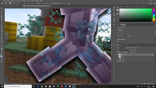 ¡CÓMO HACER MINIATURAS de MINECRAFT SIN DESCARGAR NADA! - TUTORIAL COMPLETO (Photoshop) - WANARUKX смотреть онлайн
