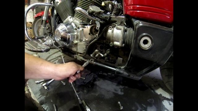 Замена ПОМПЫ на VTX 1800C || Replace WATER PUMP VTX 1800C