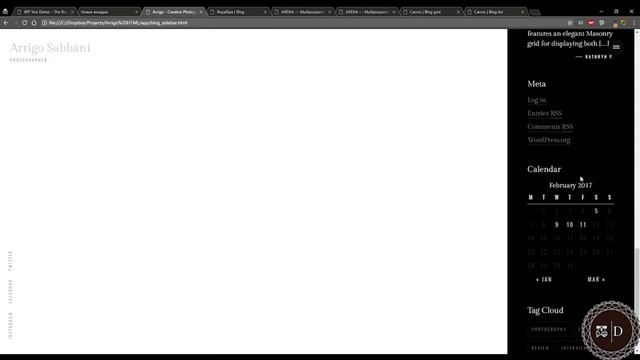 Photoshop - Проектируем небольшой landing page 3 часть смотреть онлайн