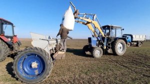 ❌Загрузка сеялки из биг бегов, быстро и удобно❕❌
