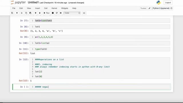 4. What is List in Python | List Comprehension(Bonus topic) | Beginners смотреть онлайн