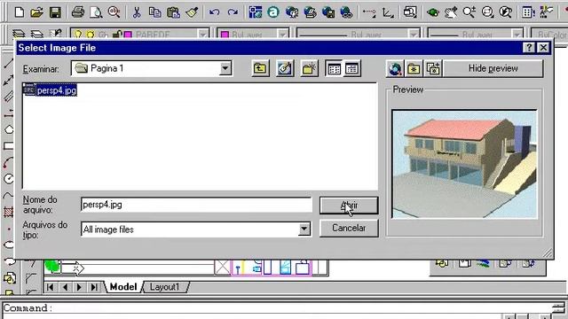90 AutoCad 2002 Inserindo uma Imagem смотреть онлайн
