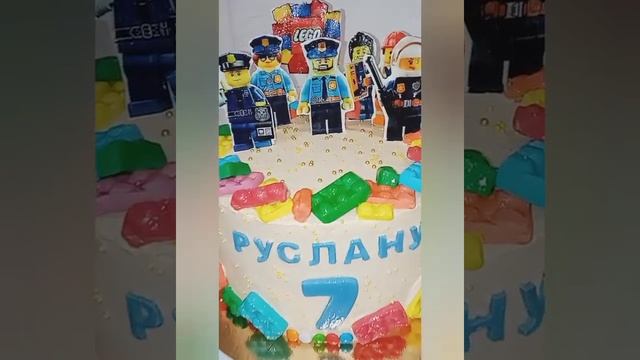 Торт "ЛЕГО" смотреть онлайн