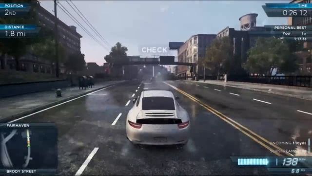 Need For Speed Most Wanted 2012 Gameplay on GT 640m смотреть онлайн