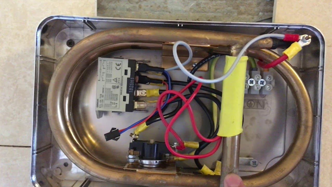 Проточный водонагреватель Термекс (Thermex System 600). Если слабый напор