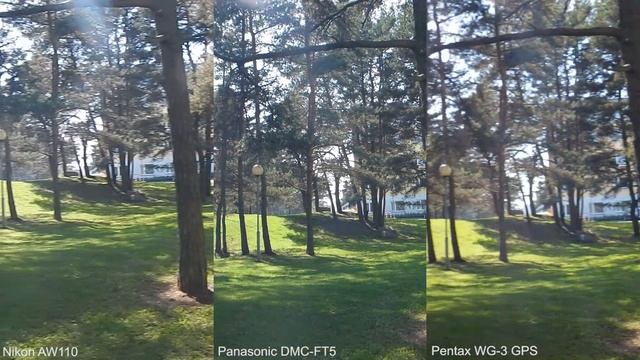 Nikon AW110 vs Panasonic FT5 VS Pentax WG-3 GPS comparison: campus смотреть онлайн