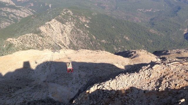 Турция: Olympos Teleferik высота 2365м смотреть онлайн