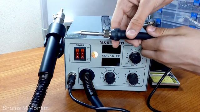 ماكينة اللحام و الهوت اير - M&R 852D - مراجعة و اختبارات | SMM's Blog #9 смотреть онлайн