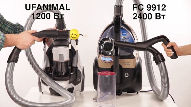 Сравнение мощности пылесосов Electrolux и Philips смотреть онлайн