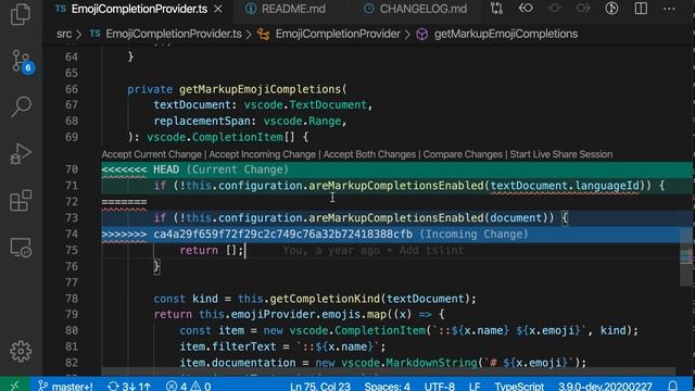 VS Code tips — The merge conflict code lens смотреть онлайн