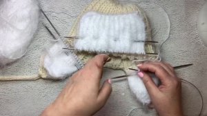 2 часть. Детская шапка ушанка// на ребенка 3 года//МК подробно, кетлевка?
