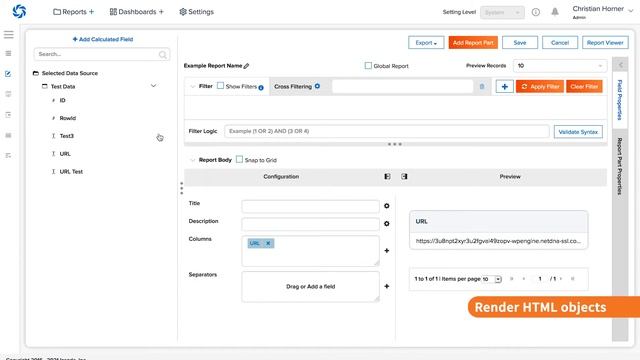 Adding Images and Logos to your Report смотреть онлайн