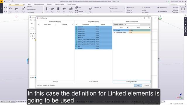 IMPACT Tekla Base Tools 15.1 смотреть онлайн